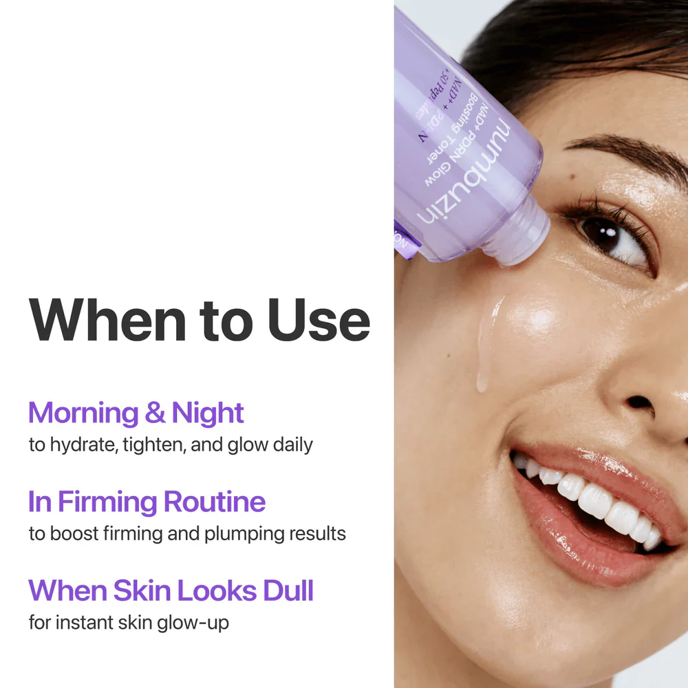 Numbuzin No.9 NAD PDRN Glow Boosting Toner 150ml - Figura 4