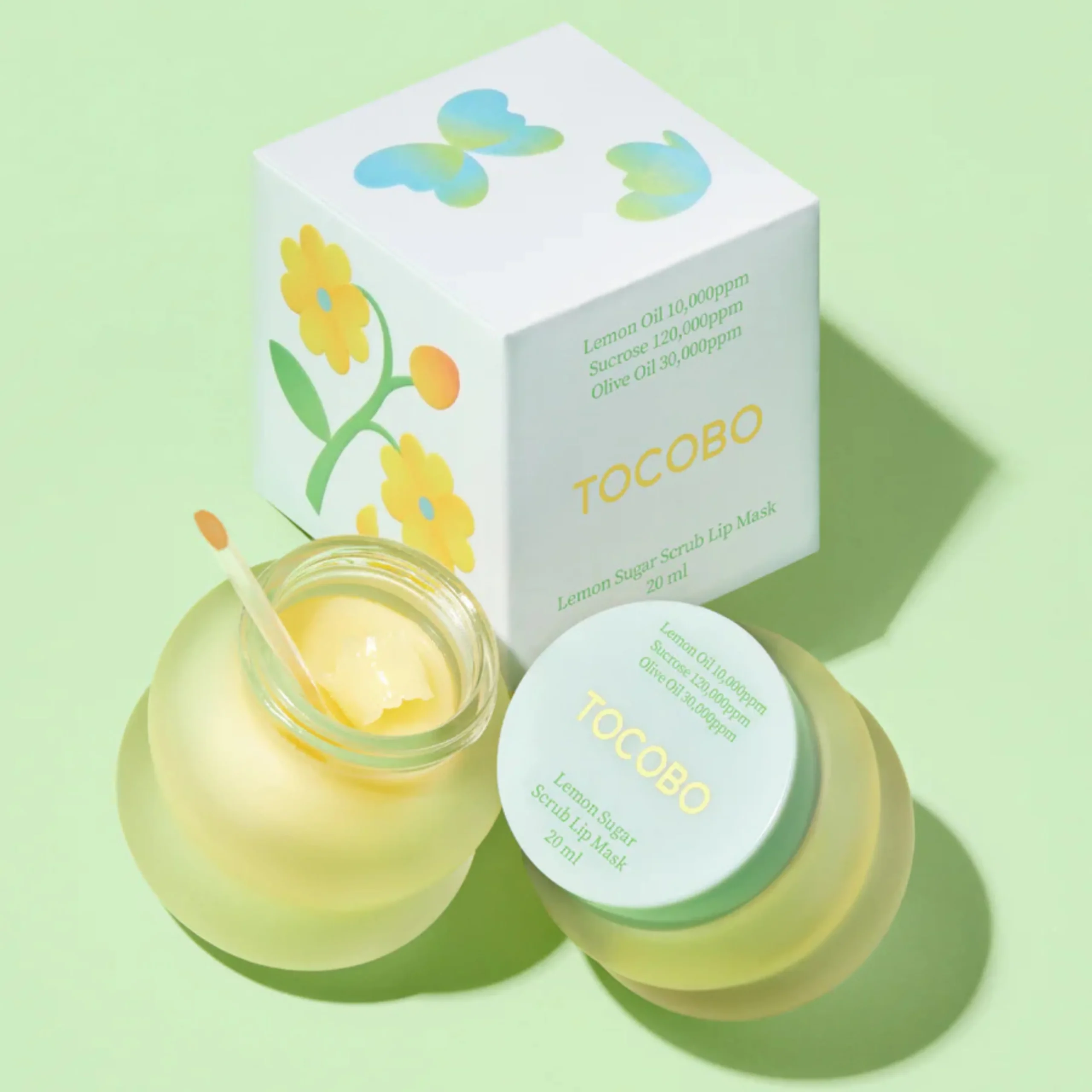 Tocobo Lemon Sugar Scrub Lip Mask 20ml - Figura 2
