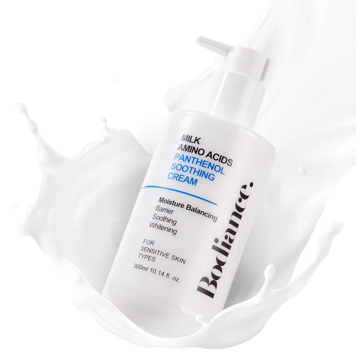 Bodiance. Milk Amino Acid Panthenol Soothing Cream 300ml - Figura 2