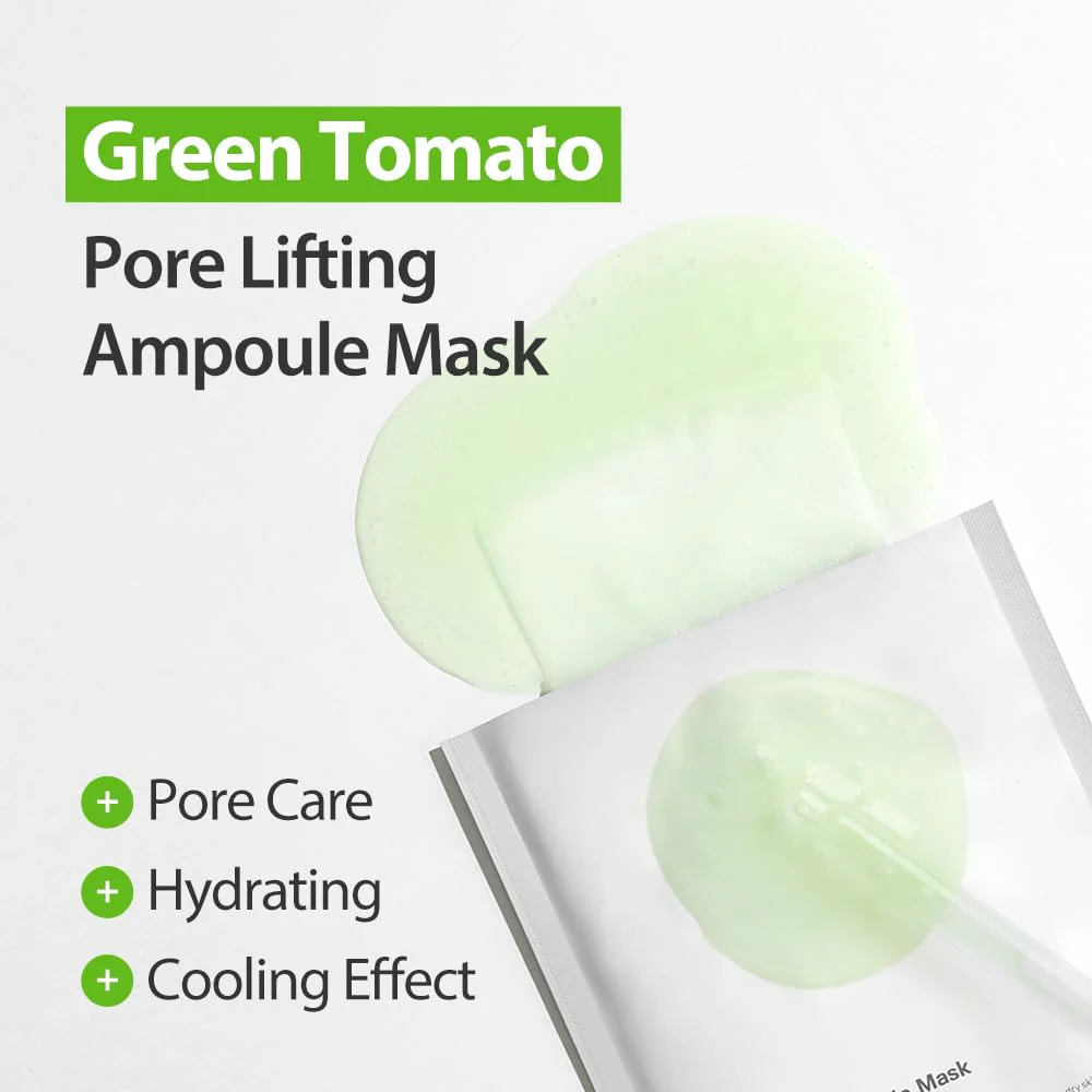 Sungboon Editor Green Tomato pore lifting ampoule mask - Figura 2