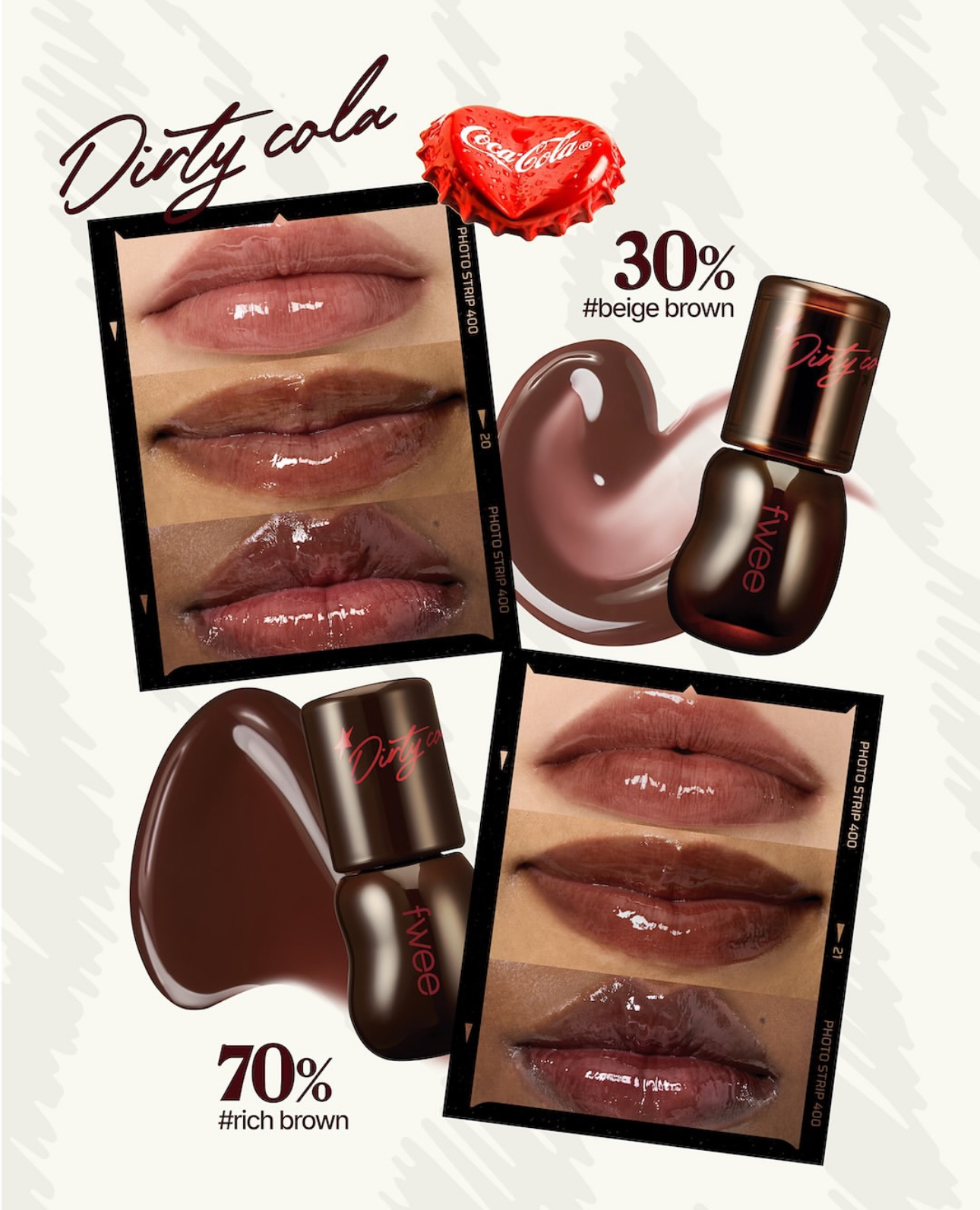 fwee 3D Gloss COLA EDITION (4 nuanca) - Figura 4