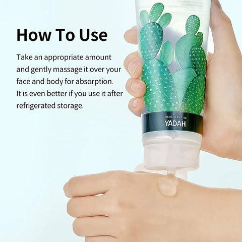 YADAH Cactus Soothing Gel 250ml - Figura 4